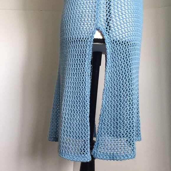 HAILEY LYN | Blue Swimsuit Coverup - Picture 6 of 8